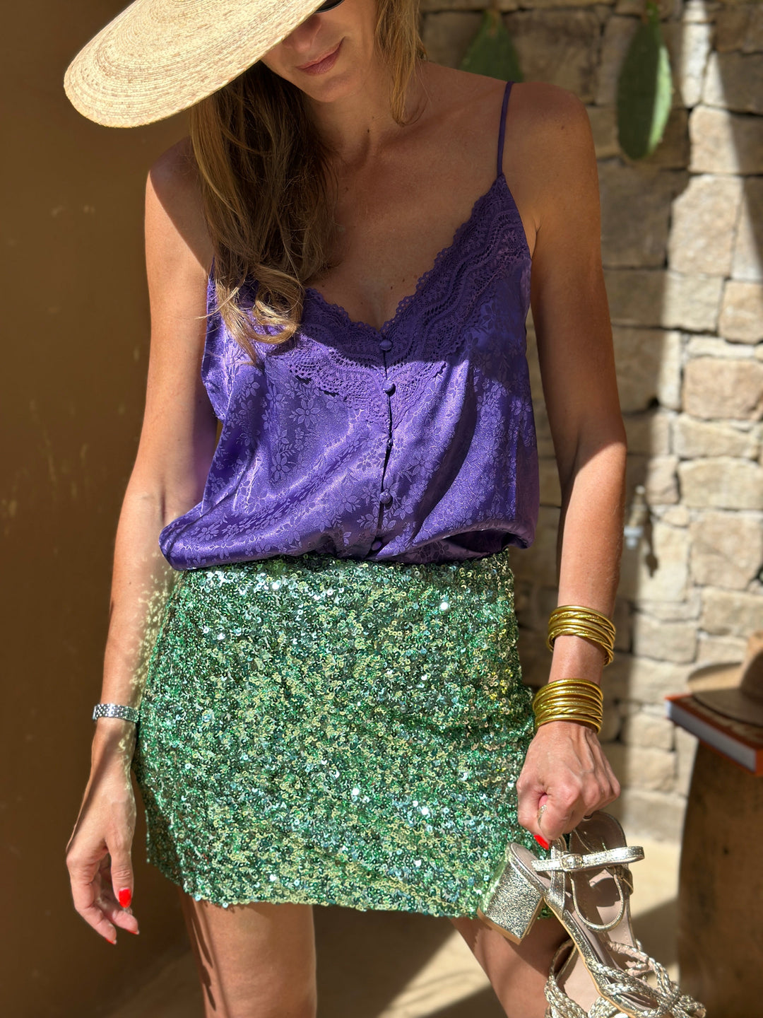 Top Gisèle - Violet