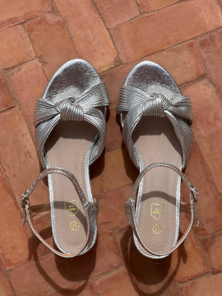 Sandales Gloria - Argent