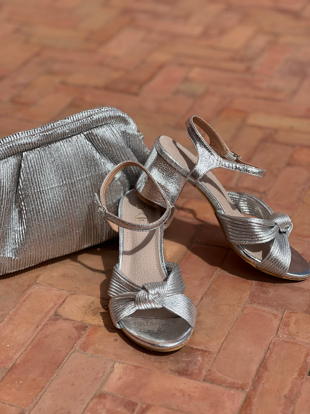 Sandales Gloria - Argent