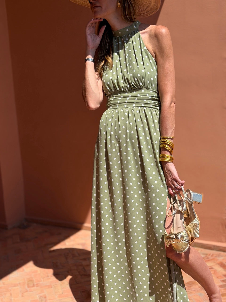 Robe Valentina - Olive