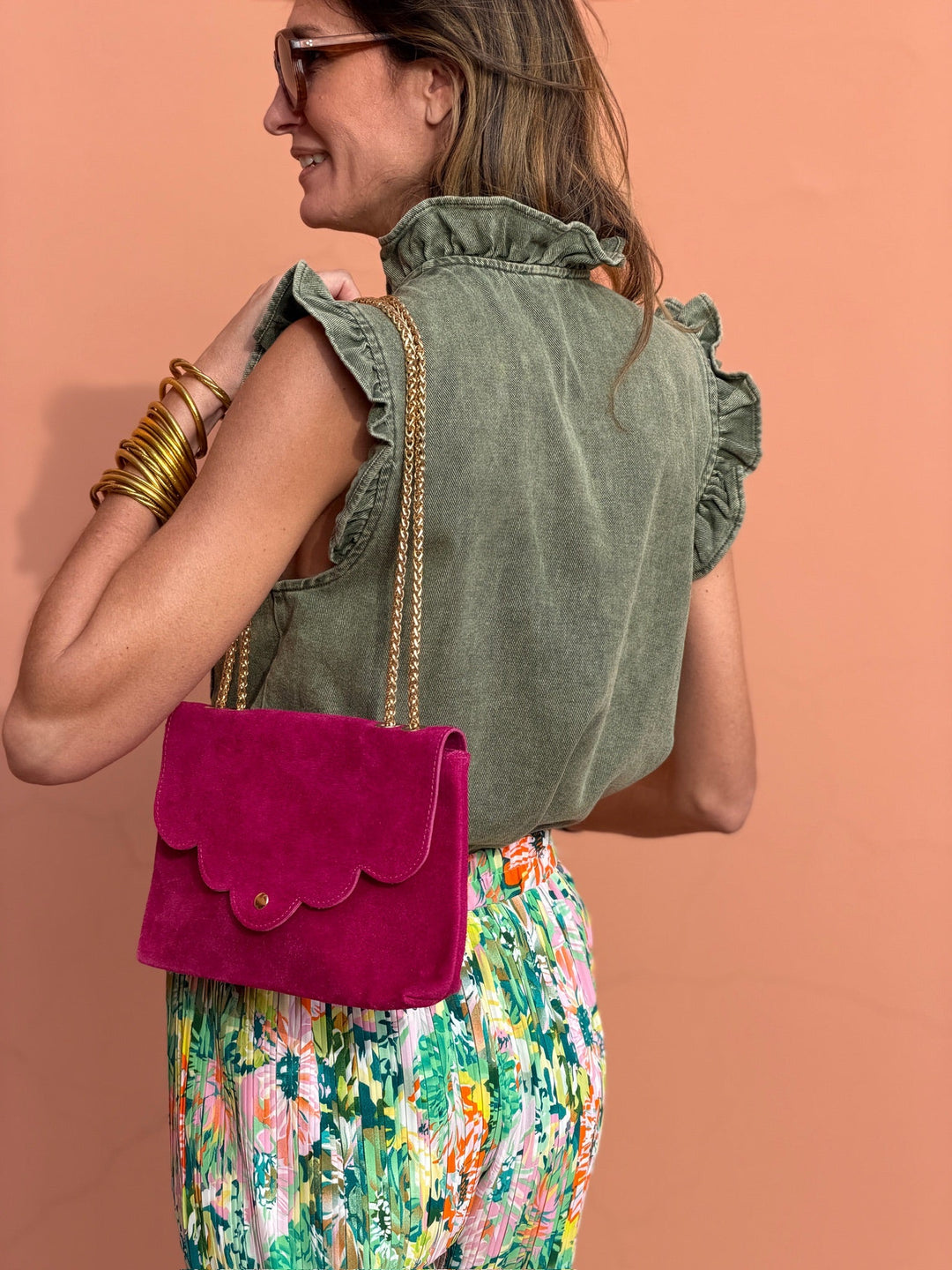 Sac Gesta - Fuchsia
