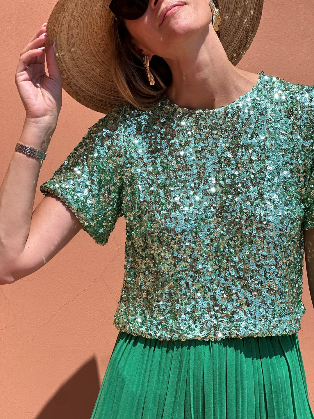 Top Gabrielle - Vert