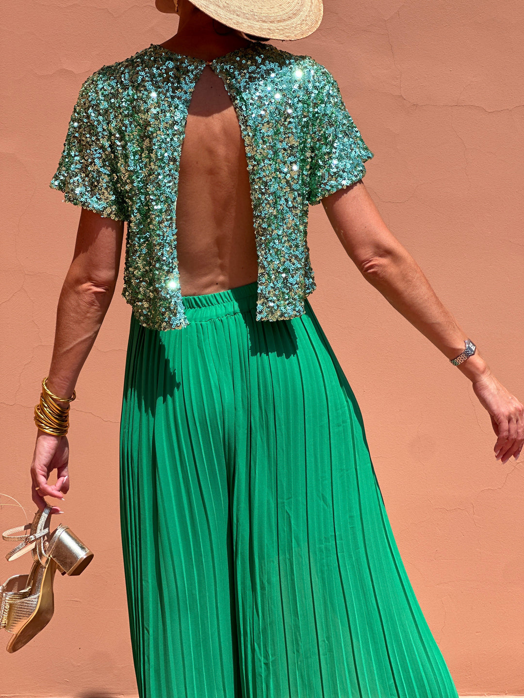 Top Gabrielle - Vert