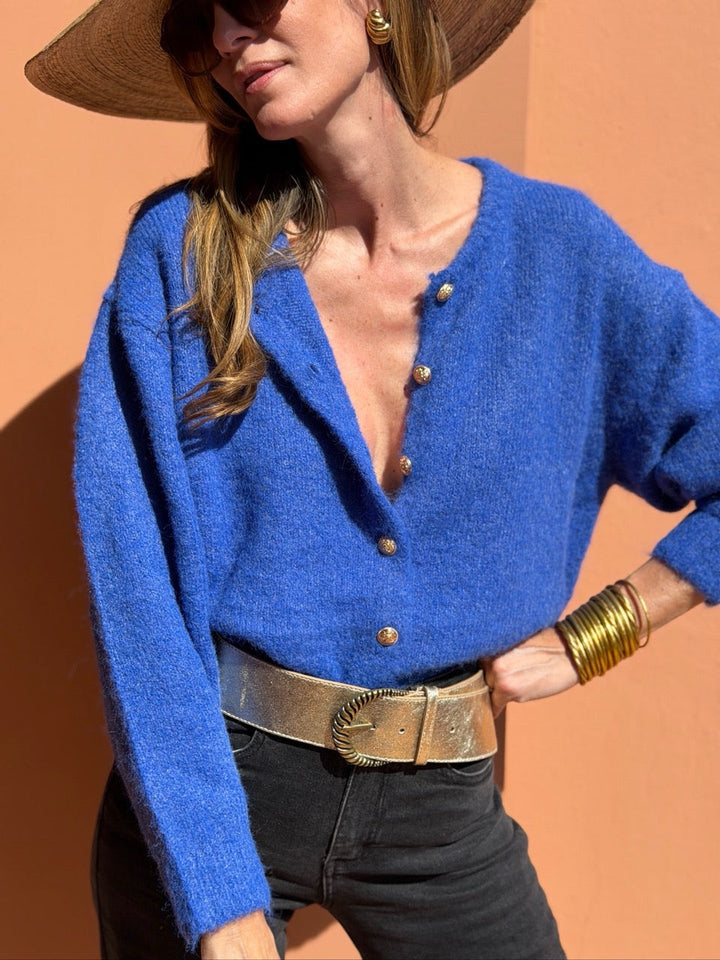 Cardigan Mia - Bleu