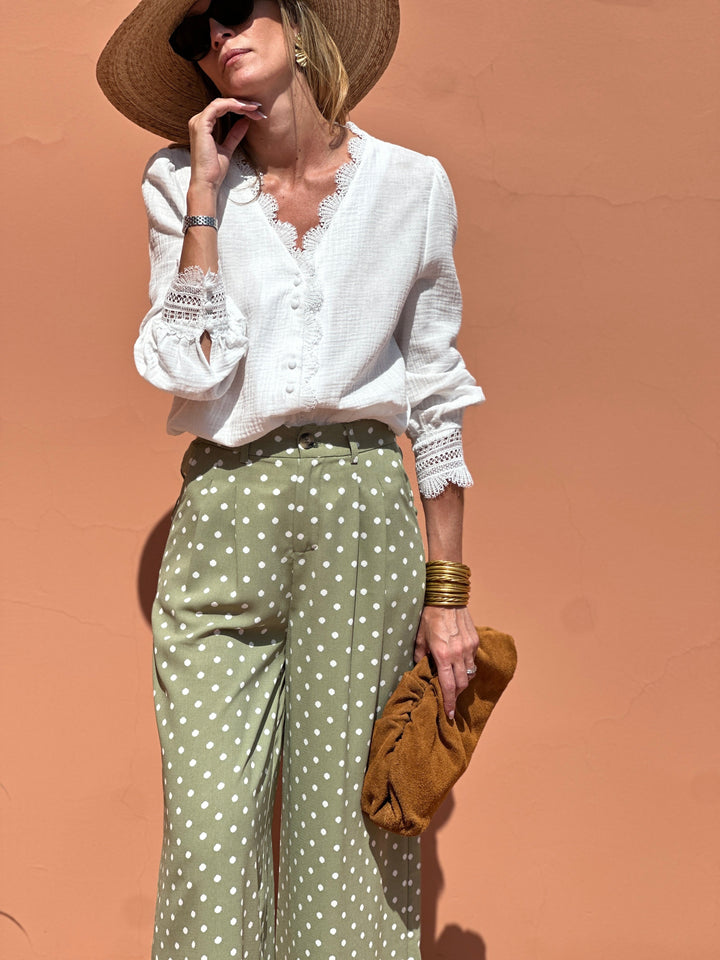 Chemise Opaline - Blanc