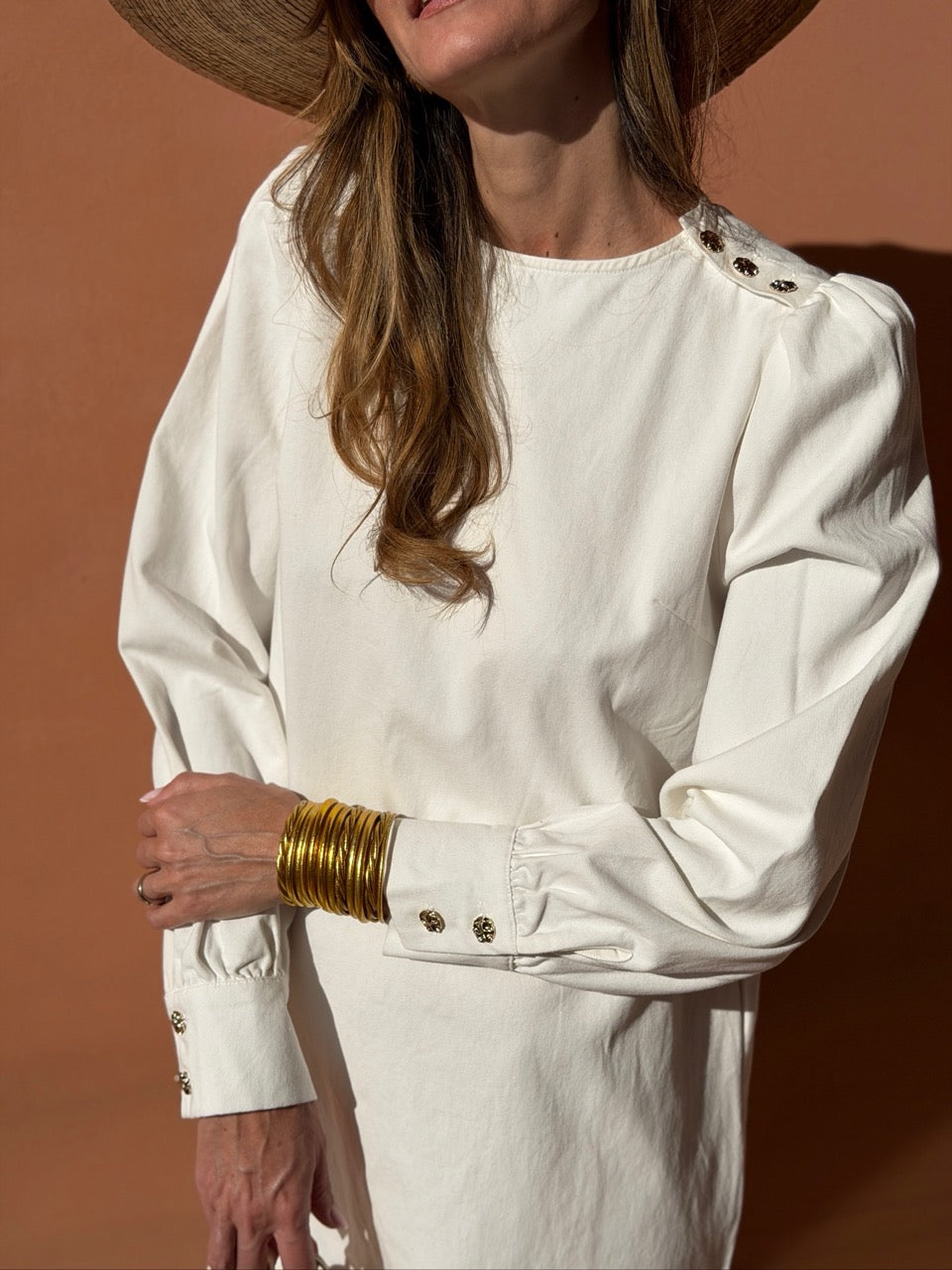 Robe Henriette - Blanc