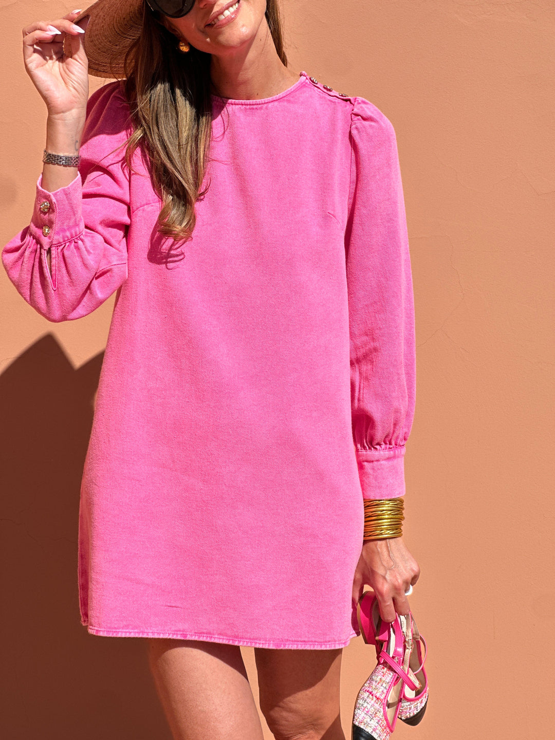 Robe Henriette - Fuchsia