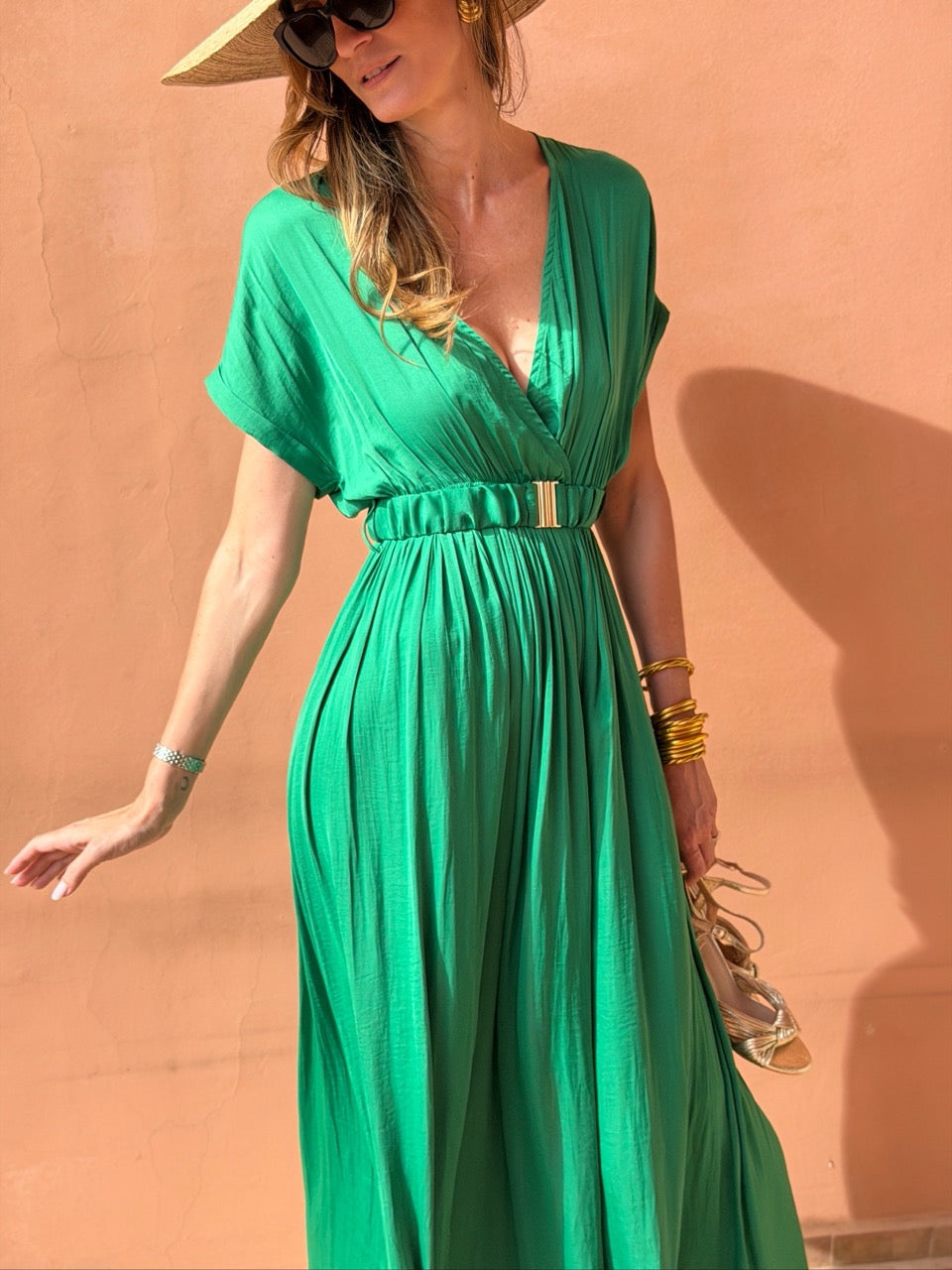 Robe Fiona - Vert