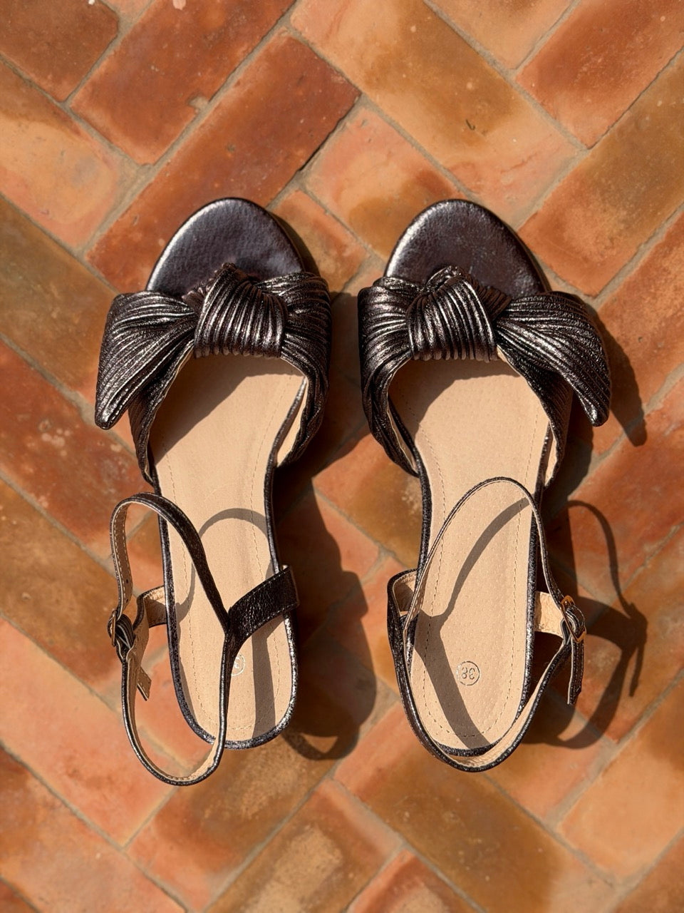 Sandales Ariane - Métallisé