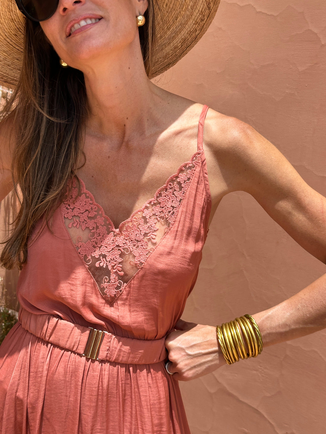 Robe Suzanne - Terracotta